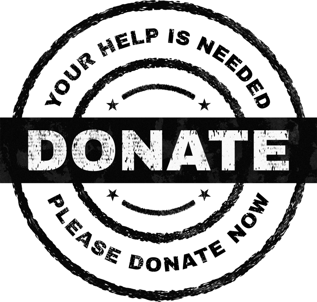 Person placing a donation into a charity collection box